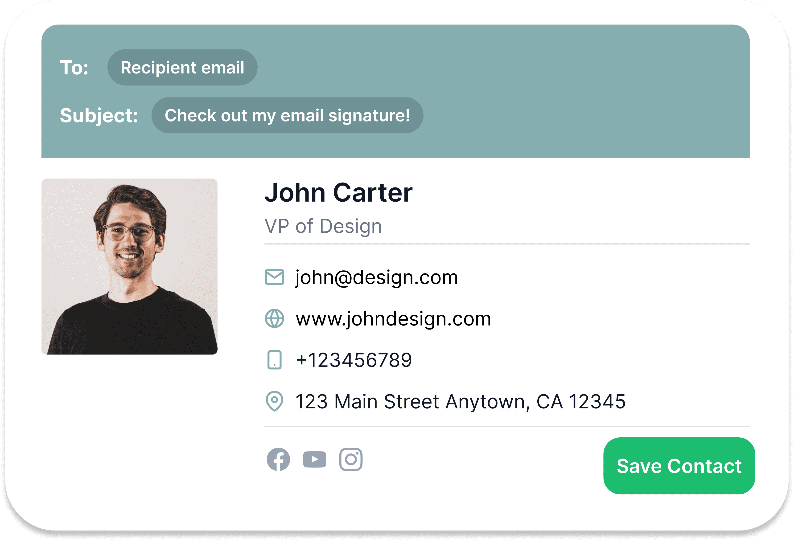 Email Signature Video