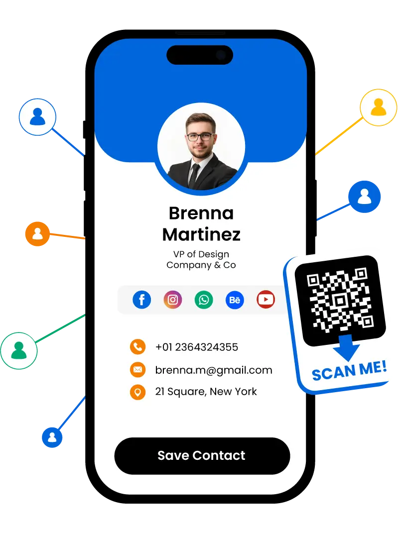 digital business card for WhatsApp